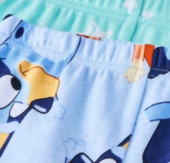 Toddler 2pc Snug Fit Bluey Cotton Pajama Set - Blue 5T - Picture 2 of 5